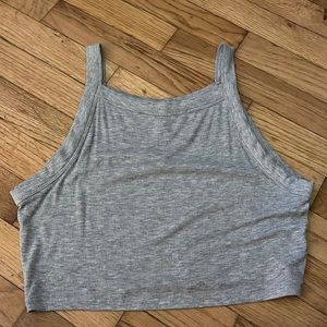 grey tank top, i just grew out of it:)
